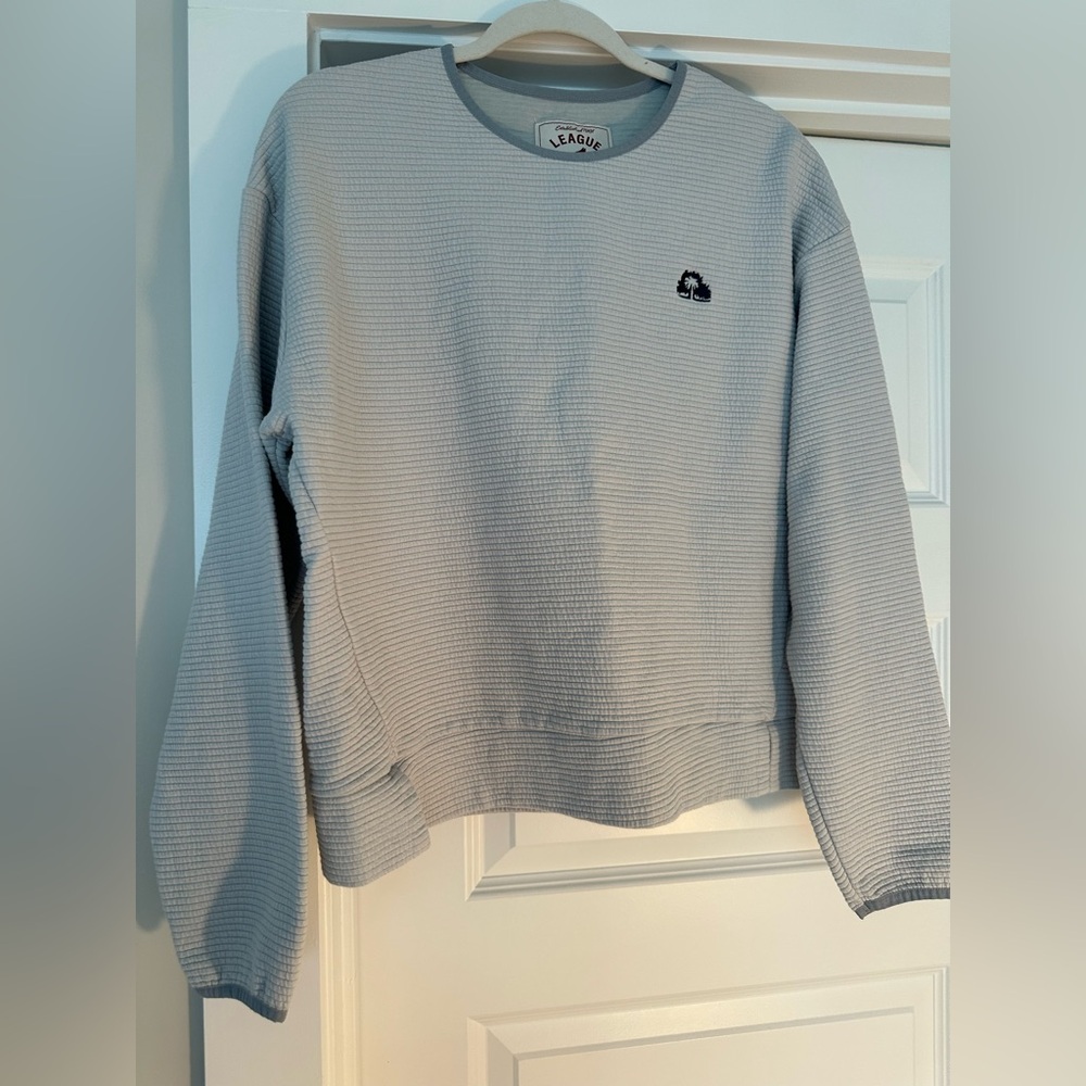League Light Gray Sweater